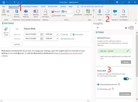 How To Remove Focus Time From Outlook 365 Calendar